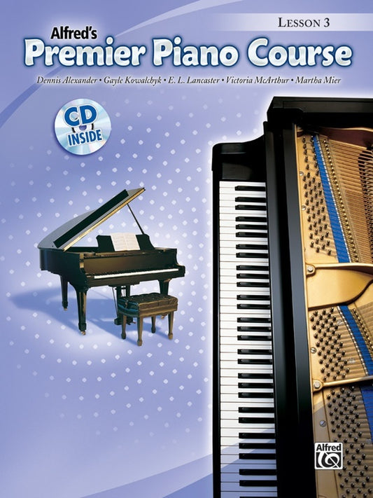 Premier Piano Course Lesson 3 Book/CD