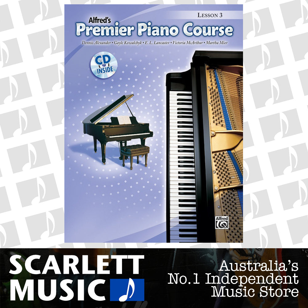Premier Piano Course Lesson 3 Book/CD — view 2