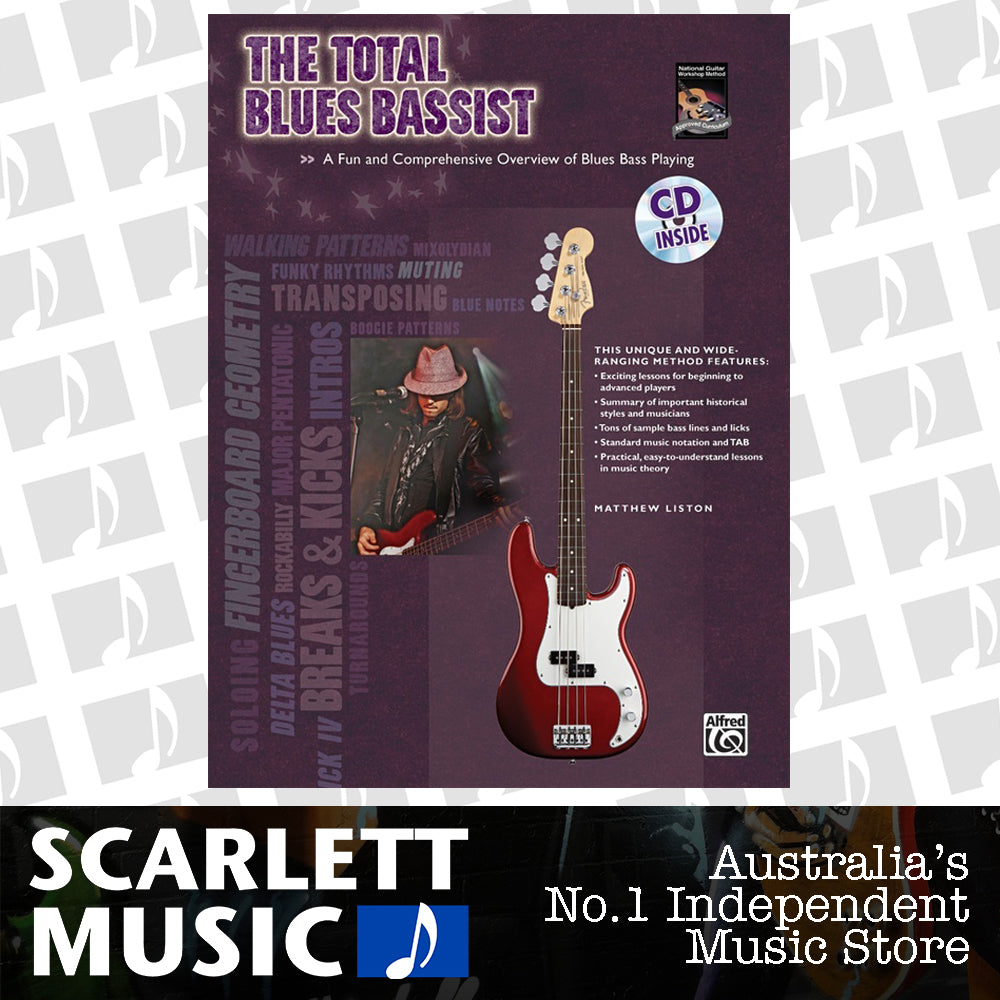 Total Blues Bassist Book and CD — view 2