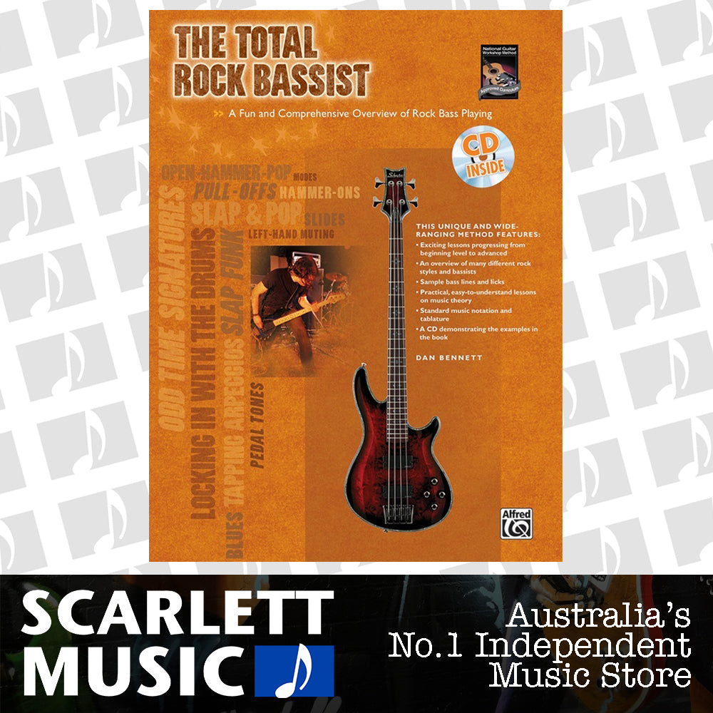 Total Rock Bassist Book and CD — view 2
