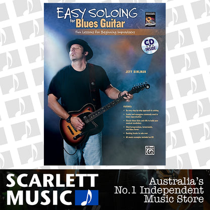 Easy Soloing For Blues Guitar Book & CD — view 2