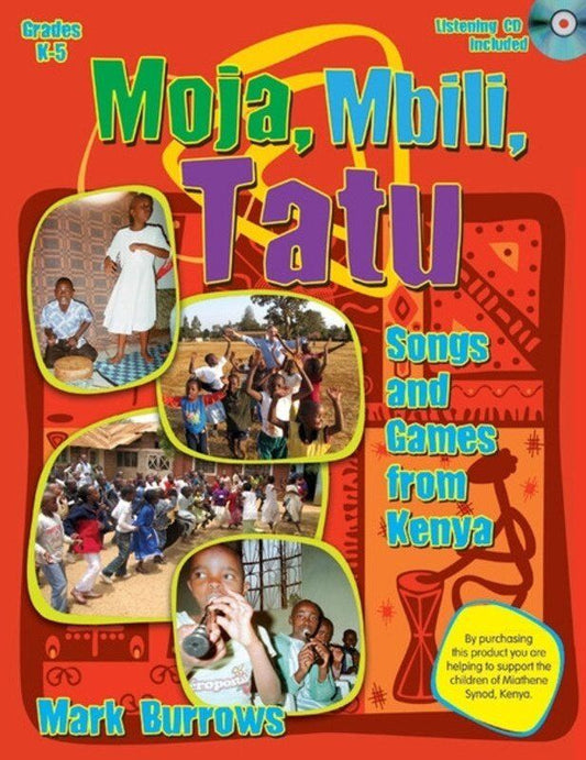Moja Mbili Tatu Songs and Games from Kenya BK/CD