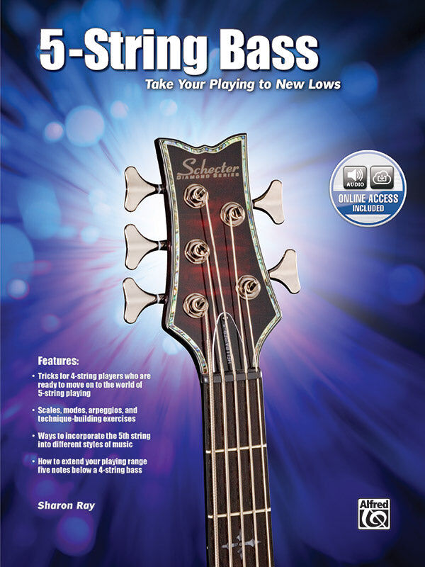 5-String Bass Book with CD