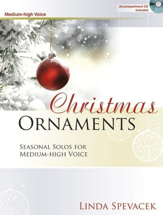 Christmas Ornaments Medium - High Voice Book and CD