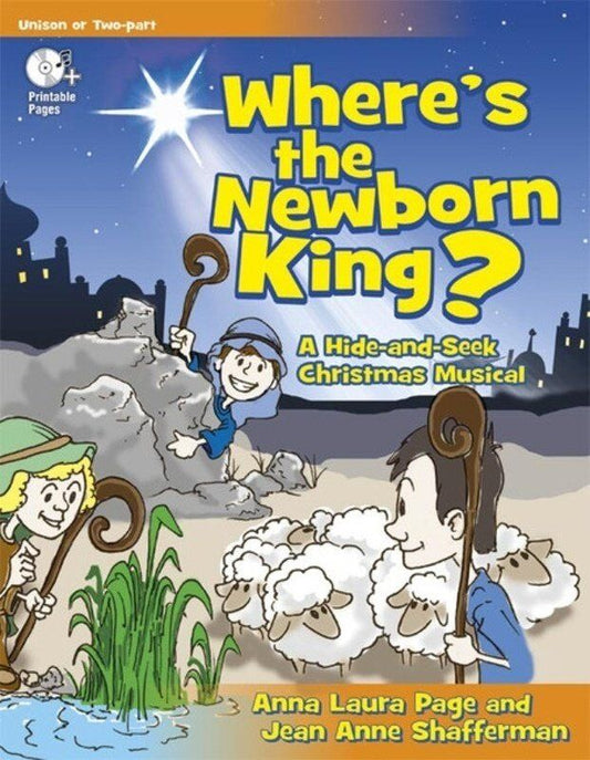 Wheres The Newborn King Christmas Musical Book and CD