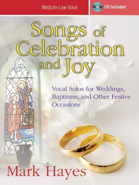Songs Of Celebration And Joy Medium-Low Voice Book/CD