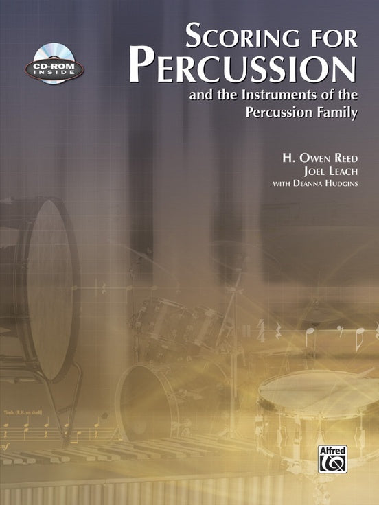Scoring For Percussion Book & CDrom