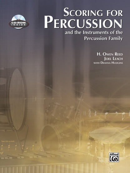 Scoring For Percussion Book & CDrom