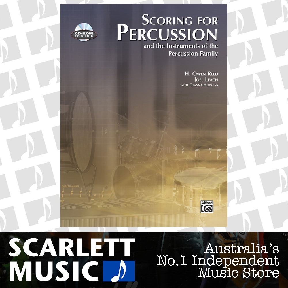 Scoring For Percussion Book & CDrom — view 2