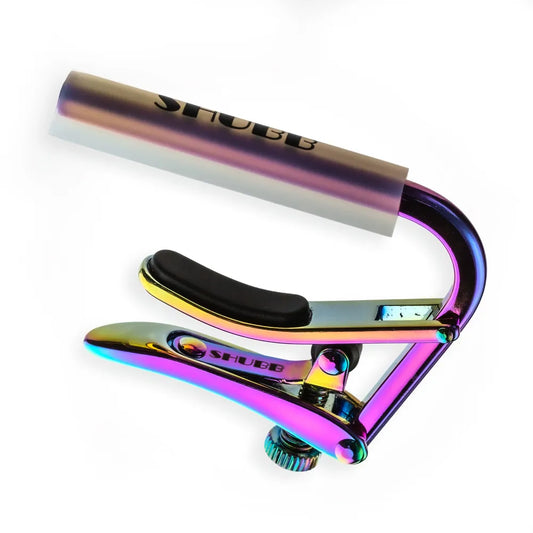 Shubb C2P Capo Royale Paua Pearl for Nylon String Guitar, 2.25" Wide