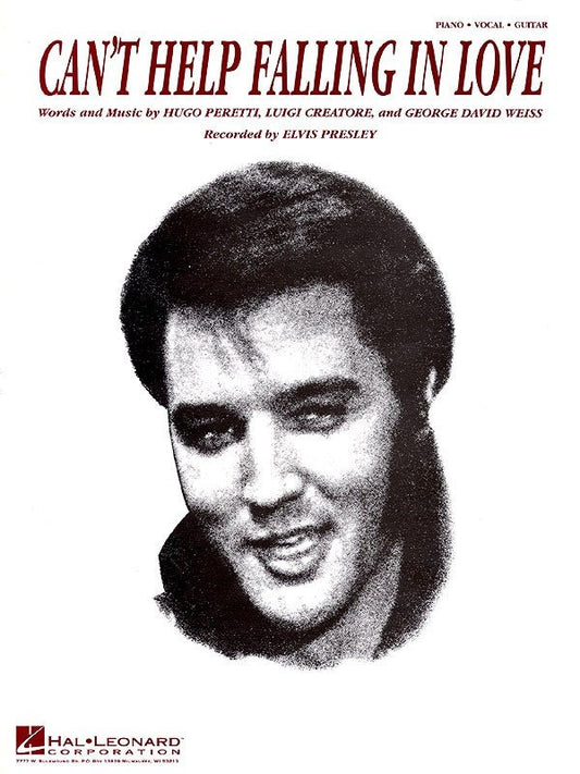 Cant Help Falling In Love Pvg S/S (Hal Leonard)