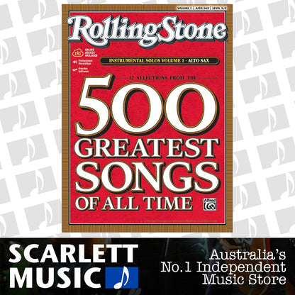 Rolling Stone Instrumental Solos 1 Asax Book/CD — view 2