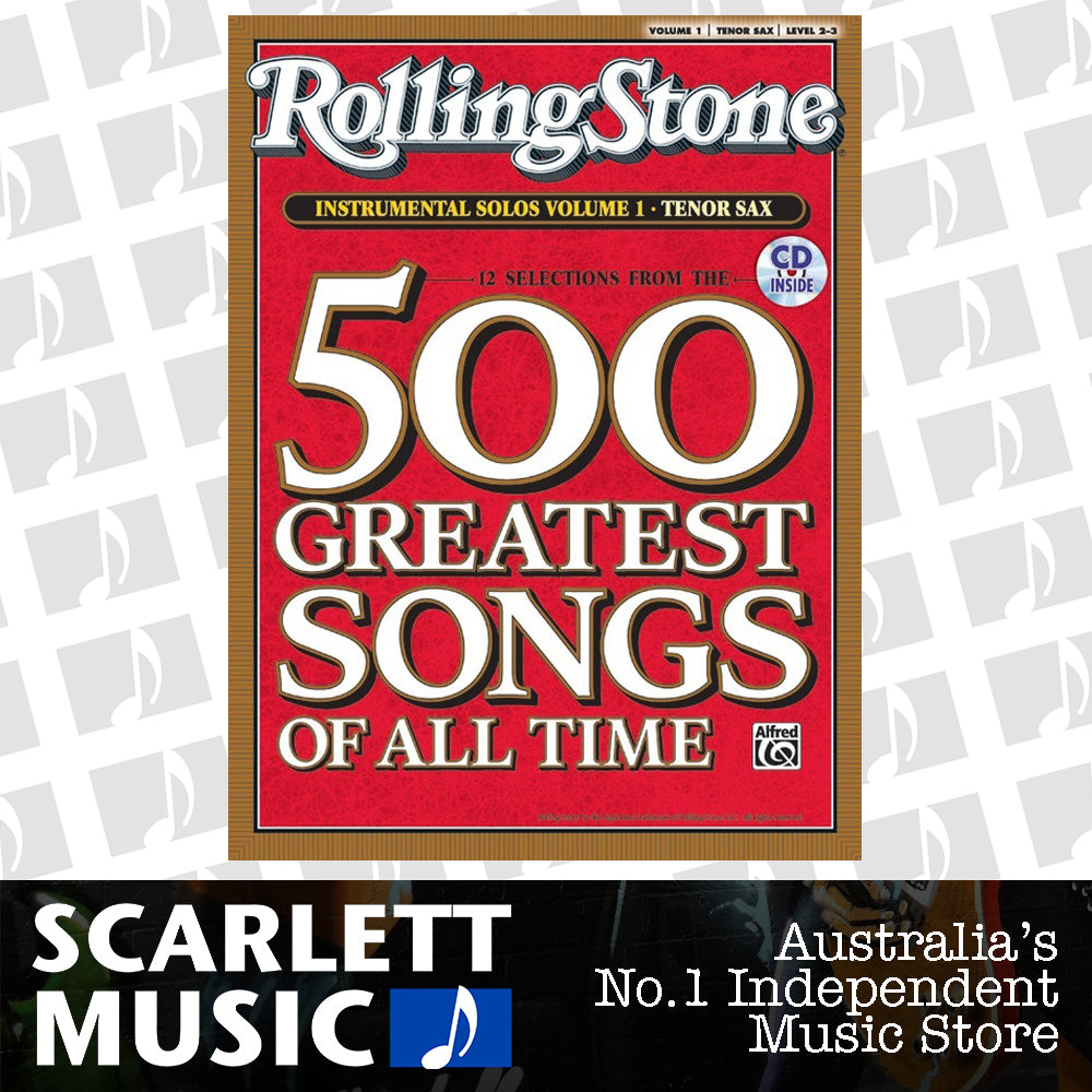 Rolling Stone Instrumental Solos 1 TSax Book/CD — view 2