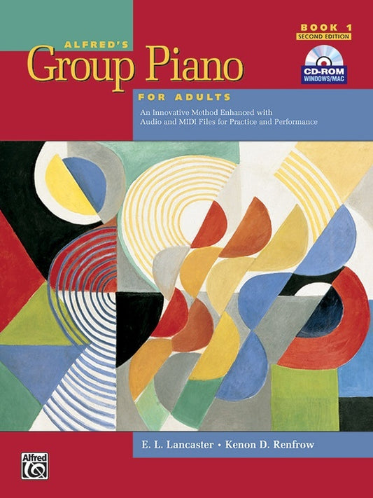 Alfred's Group Piano for Adults Book 1 with CD