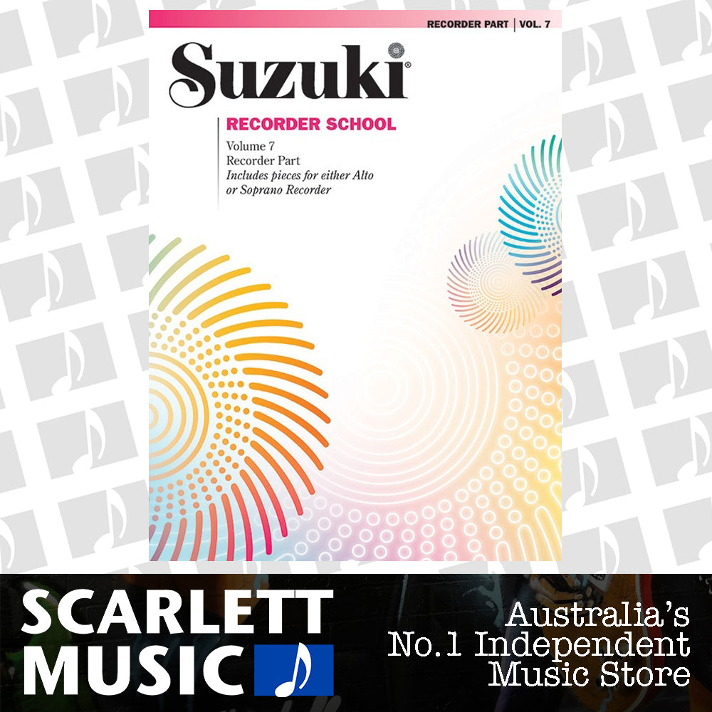 Suzuki Recorder School Volume 7 Sheet Music Part — view 2