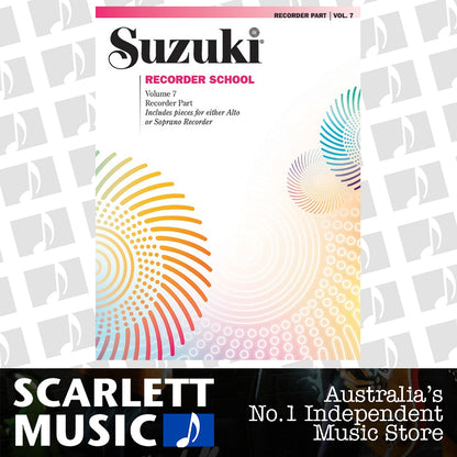 Suzuki Recorder School Volume 7 Sheet Music Part — view 2