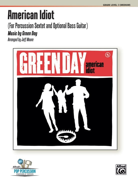 American Idiot Percussion Ensemble Sheet Music