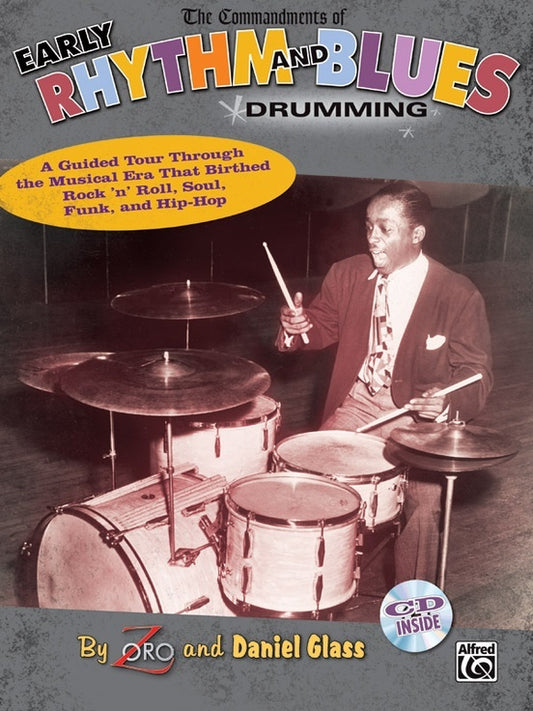 Commandments Of Early R&B Drumming Book/CD