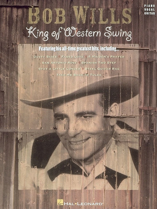 Bob Wills - King Of Western Swing PVG (Softcover Book)