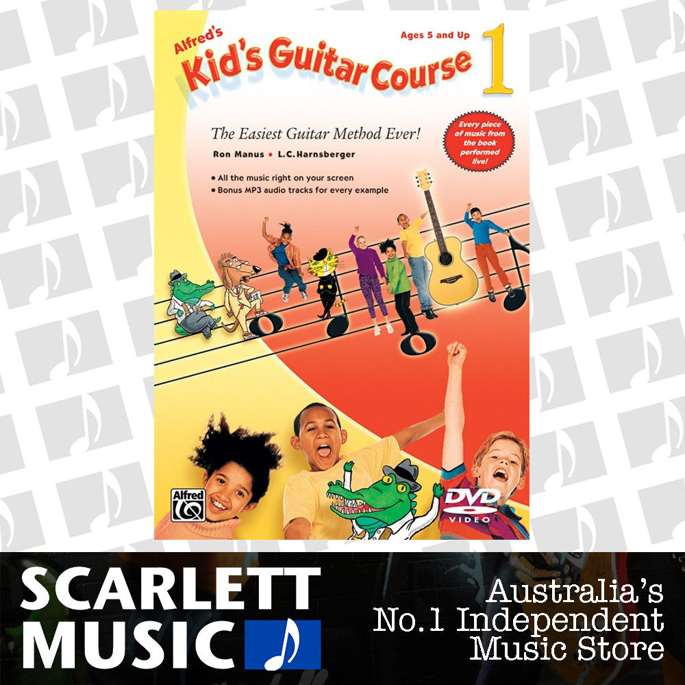 Alfred's Kids Guitar Course 1 DVD — view 2