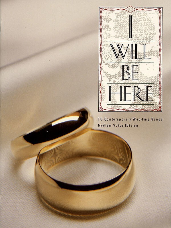 I Will Be Here PVG Wedding Book