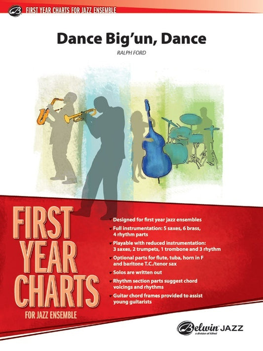 Dance Big'un Dance Jazz Ensemble Sheet Music Grade 1