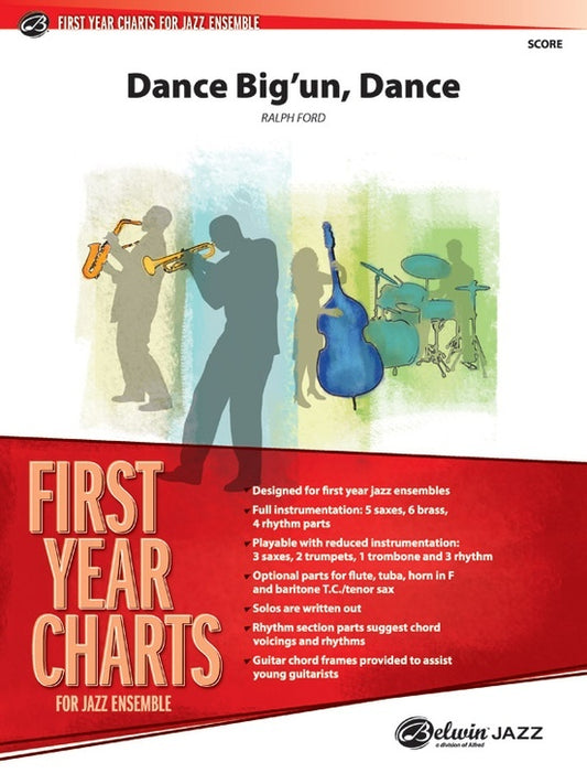 Dance Big'un Dance JE Grade 1 Conductor Score - Jazz Ensemble Sheet Music