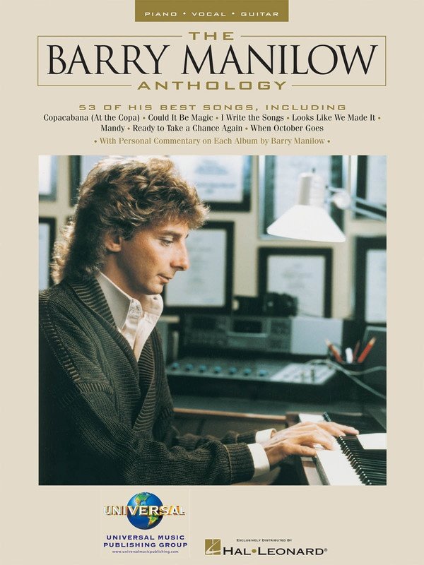 Barry Manilow Anthology — Piano/Vocal/Guitar (Hal Leonard)