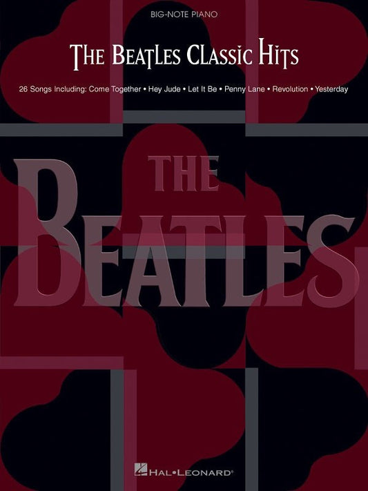Beatles Classic Hits — Big Note Piano (Hal Leonard)