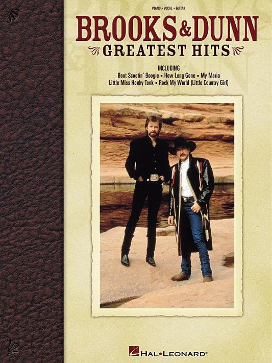 Brooks & Dunn - Greatest Hits PVG Songbook for Piano, Vocal, and Guitar