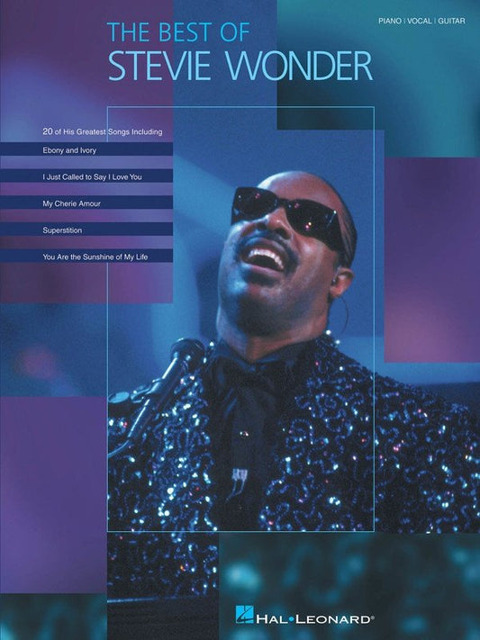 Best of Stevie Wonder — Piano/Vocal/Guitar (Hal Leonard)