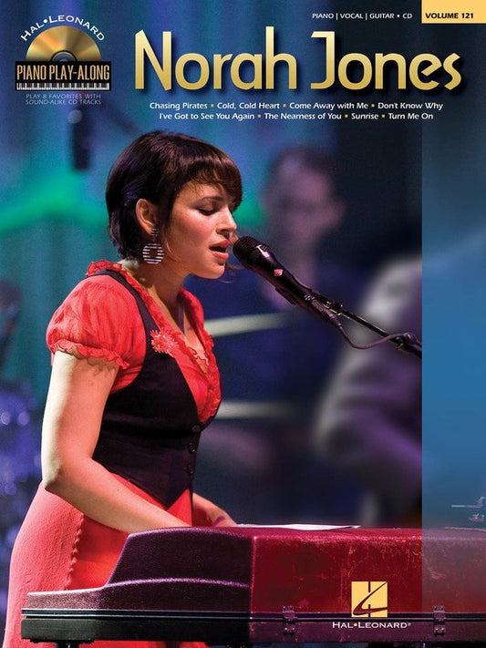 Norah Jones — Piano Play-Along Vol. 121, Book/CD (Hal Leonard)