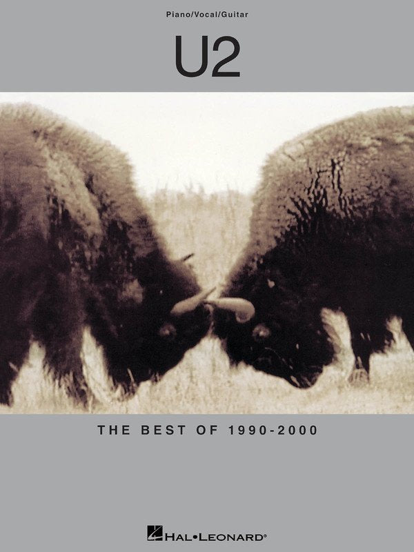 U2 — Best of 1990–2000, Piano/Vocal/Guitar (Hal Leonard)