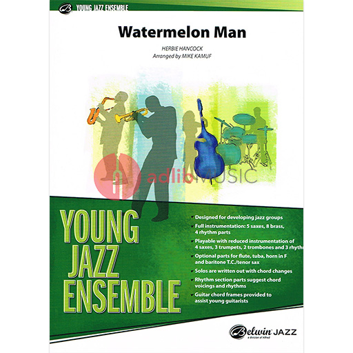 Watermelon Man Jazz Ensemble Sheet Music by Herbie Hancock