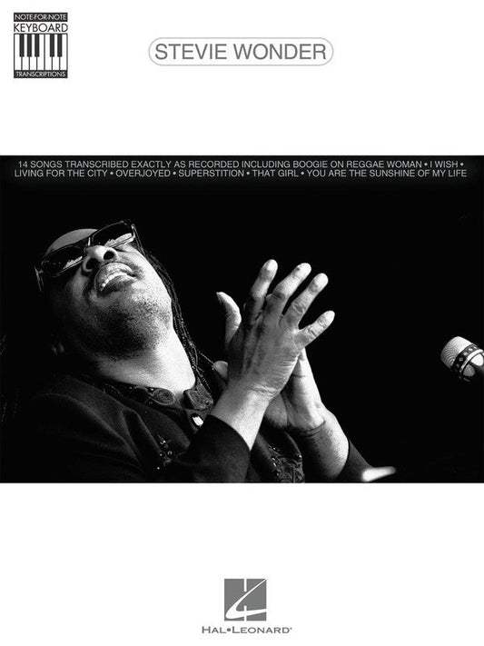 Stevie Wonder — Note-for-Note Keyboard Transcriptions (Hal Leonard)
