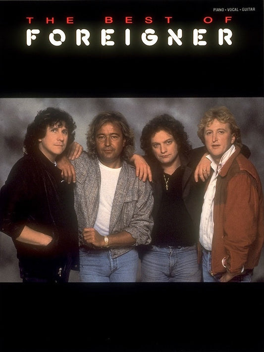 The Best Of Foreigner PVG (Softcover Book)