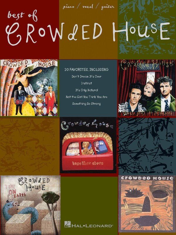 Best of Crowded House Songbook - Piano, Vocal & Guitar, Hal Leonard, 130 Pages, Includes 20 Songs