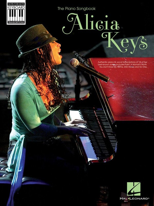 Alicia Keys — Note-for-Note Keyboard Transcriptions (Hal Leonard)