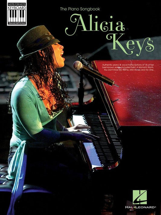 Alicia Keys — Note-for-Note Keyboard Transcriptions (Hal Leonard)