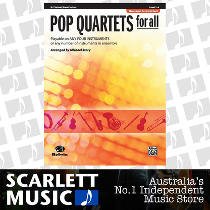 Pop Quartets For All Clarinet — view 2