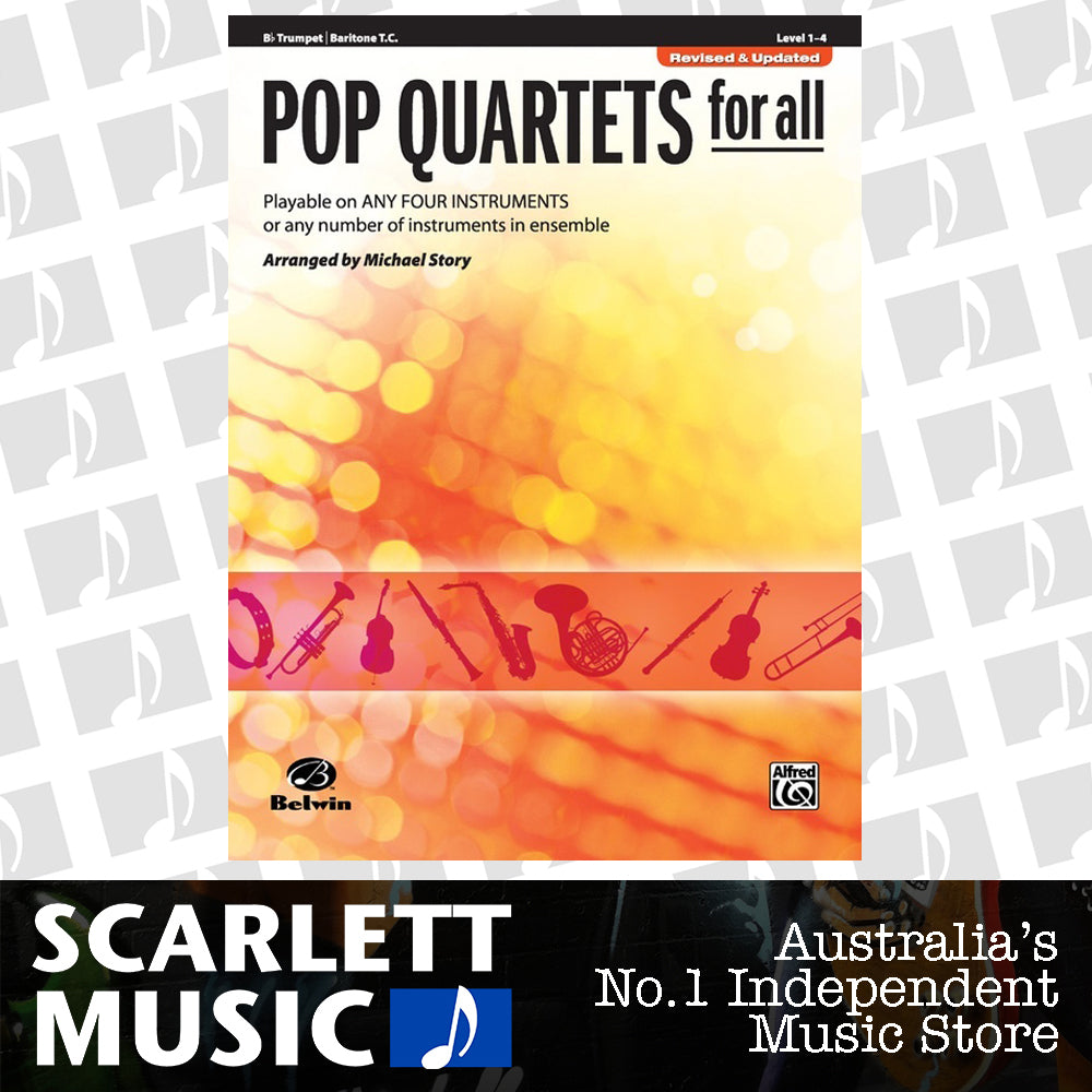 Pop Quartets For All Trumpet — view 2
