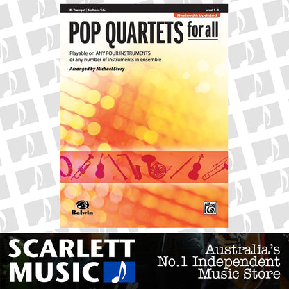 Pop Quartets For All Trumpet — view 2