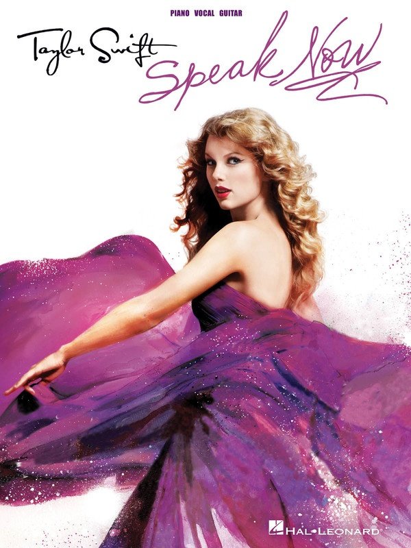 Taylor Swift: Speak Now — Piano/Vocal/Guitar (Hal Leonard)