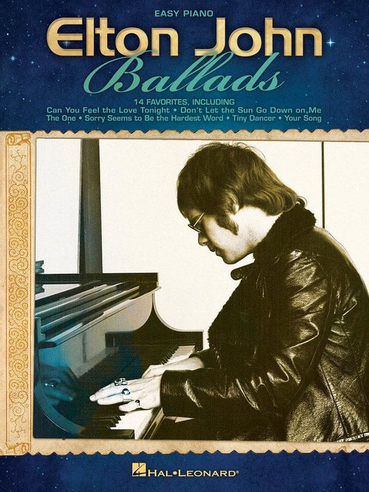 Elton John Ballads — Easy Piano (Hal Leonard)