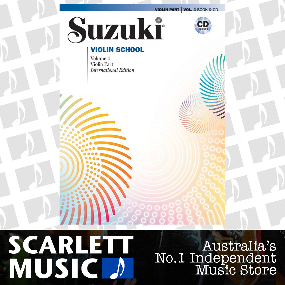 Suzuki Violin School Volume 4 Book/CD — view 2