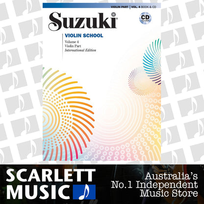 Suzuki Violin School Volume 4 Book/CD — view 2