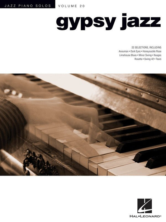 Gypsy Jazz — Jazz Piano Solos Series Vol. 20 (Hal Leonard)