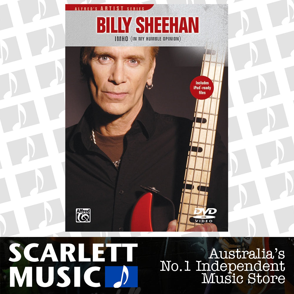 Billy Sheehan In My Humble Opinion Bass DVD — view 2