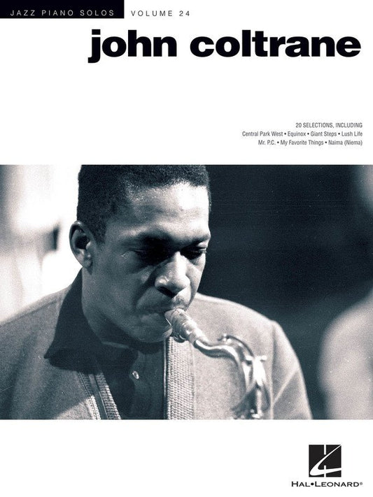 John Coltrane — Jazz Piano Solos Series Vol. 24 (Hal Leonard)
