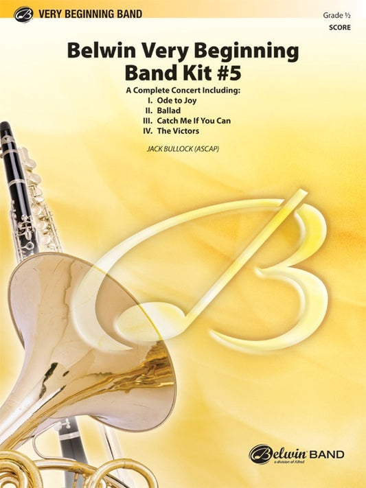 Belwin Very Beginning Band Kit No 5 Concert Band Sheet Music Gr 0.5